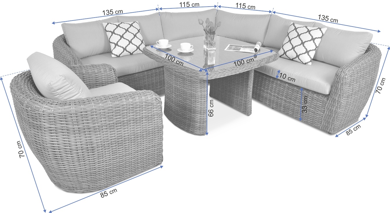 rozmery atena dining beige